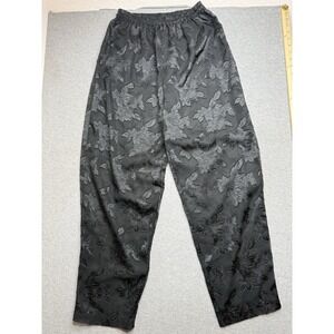 Vintage 90s Victoria's‎ Secret Gold Label Pajama Lounge Pants Floral Sheer Small